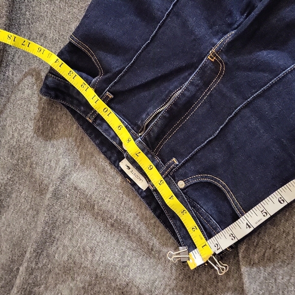 LACOSTE 🐊 High waist flare jeans size 24 - Picture 5 of 10